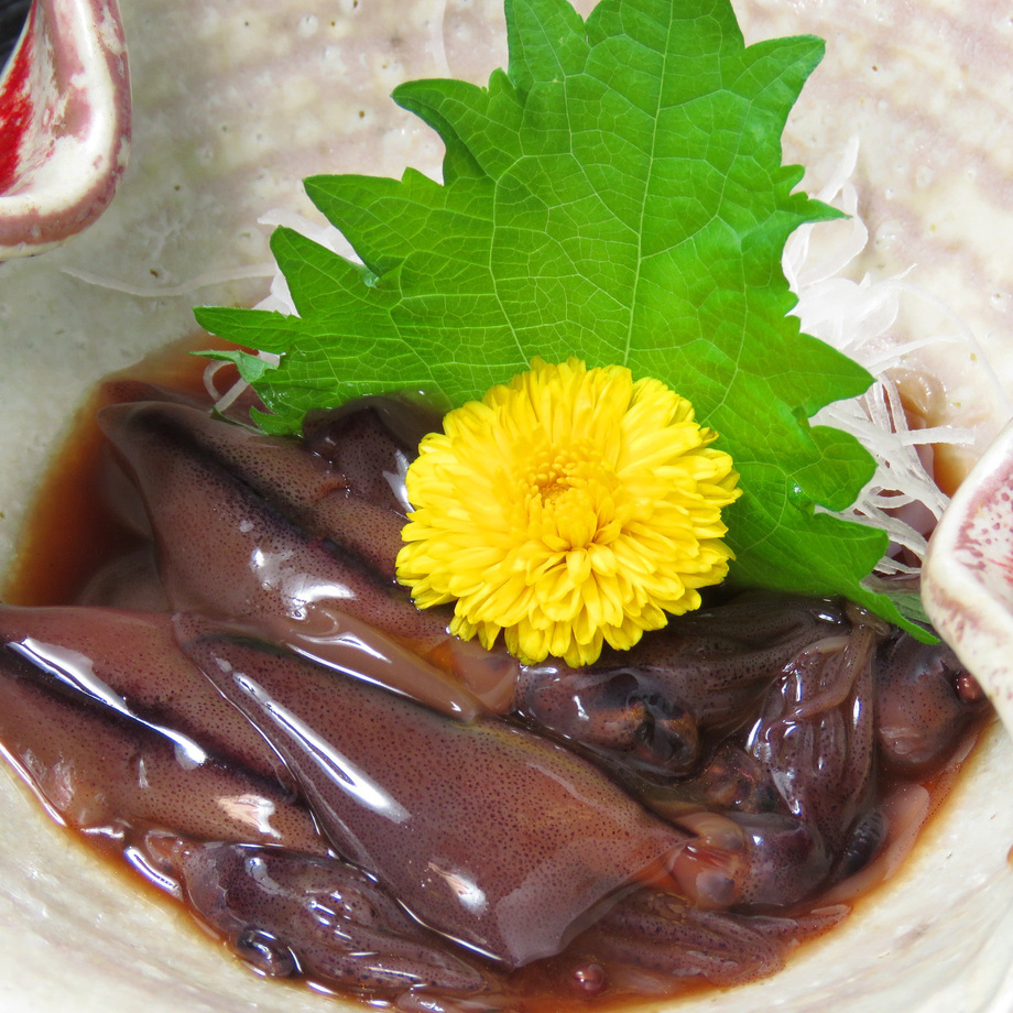 ホタルイカの沖漬け 旬膳 くしぜん しゅんぜん くしぜん のメニュー 居酒屋