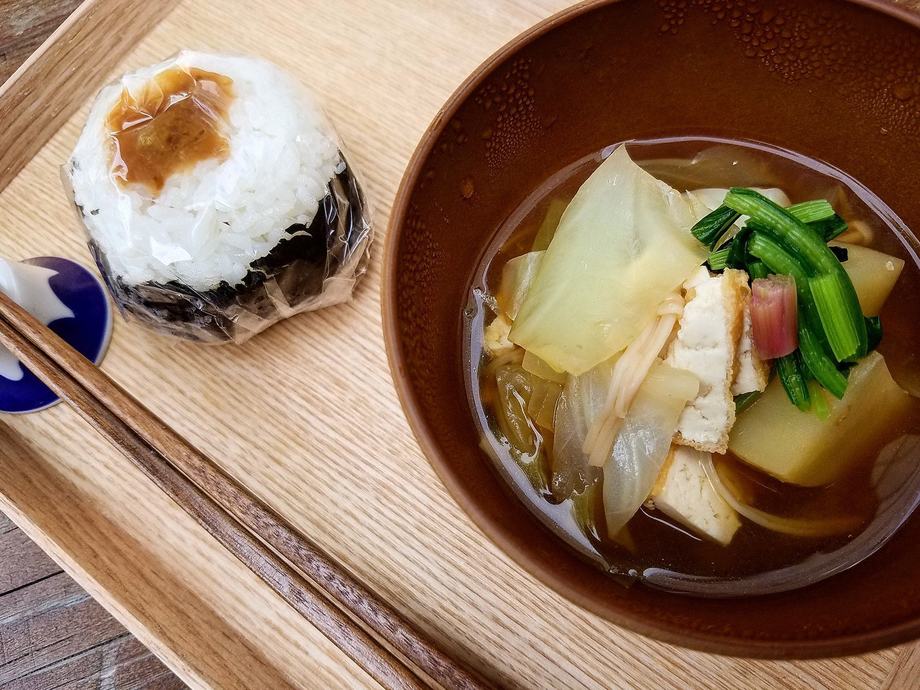 具だくさん野菜のおみそ汁セット(540円(税込))