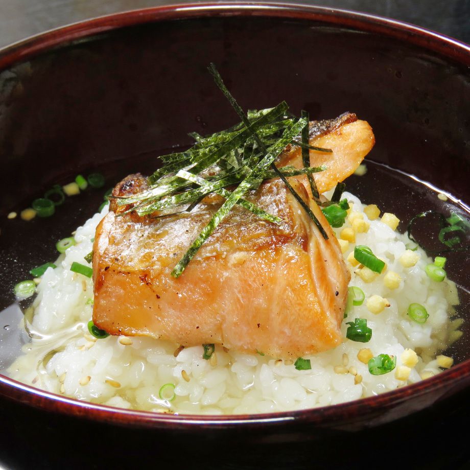 鮭茶漬け くしぜん別誂え まめぜん くしぜんべつあつらえ まめぜん のメニュー 居酒屋