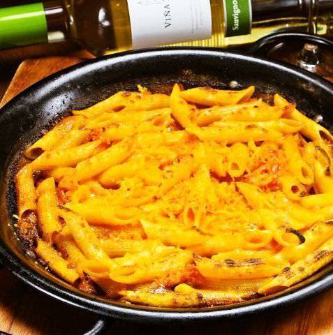 カニの濃厚トマトクリーム 焼きペンネ ワインの酒場 Di Punto 池袋西口店 ワインノサカバ ディプント