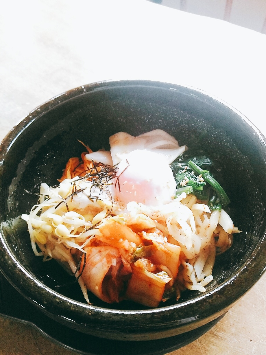 旬野菜の石焼きビビンバセット