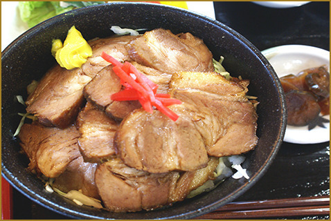 日光産豚使用 HIMITSU豚チャーシュー丼