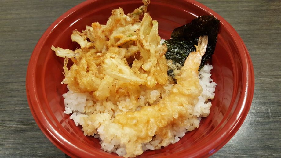 えび天かきあげ丼