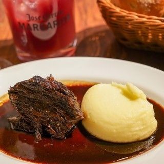『平日限定』【名物】牛ホホ肉の赤ワイン煮込みが食べれるカジュアルコース(料理のみ)