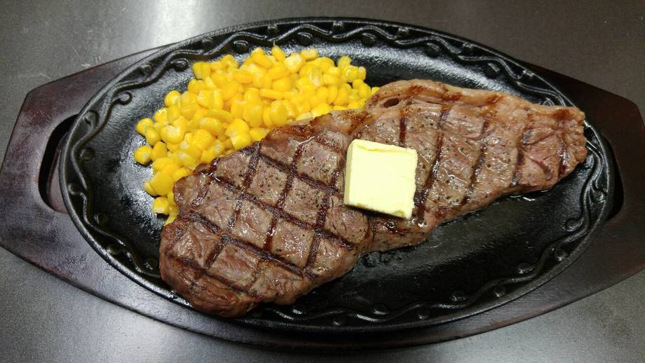 ぶどう牛のステーキ(ランチ)