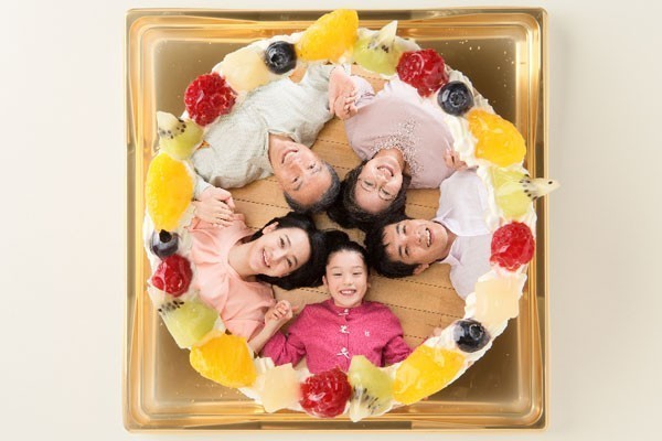 思い出の写真もケーキにしちゃえ~(*'▽')