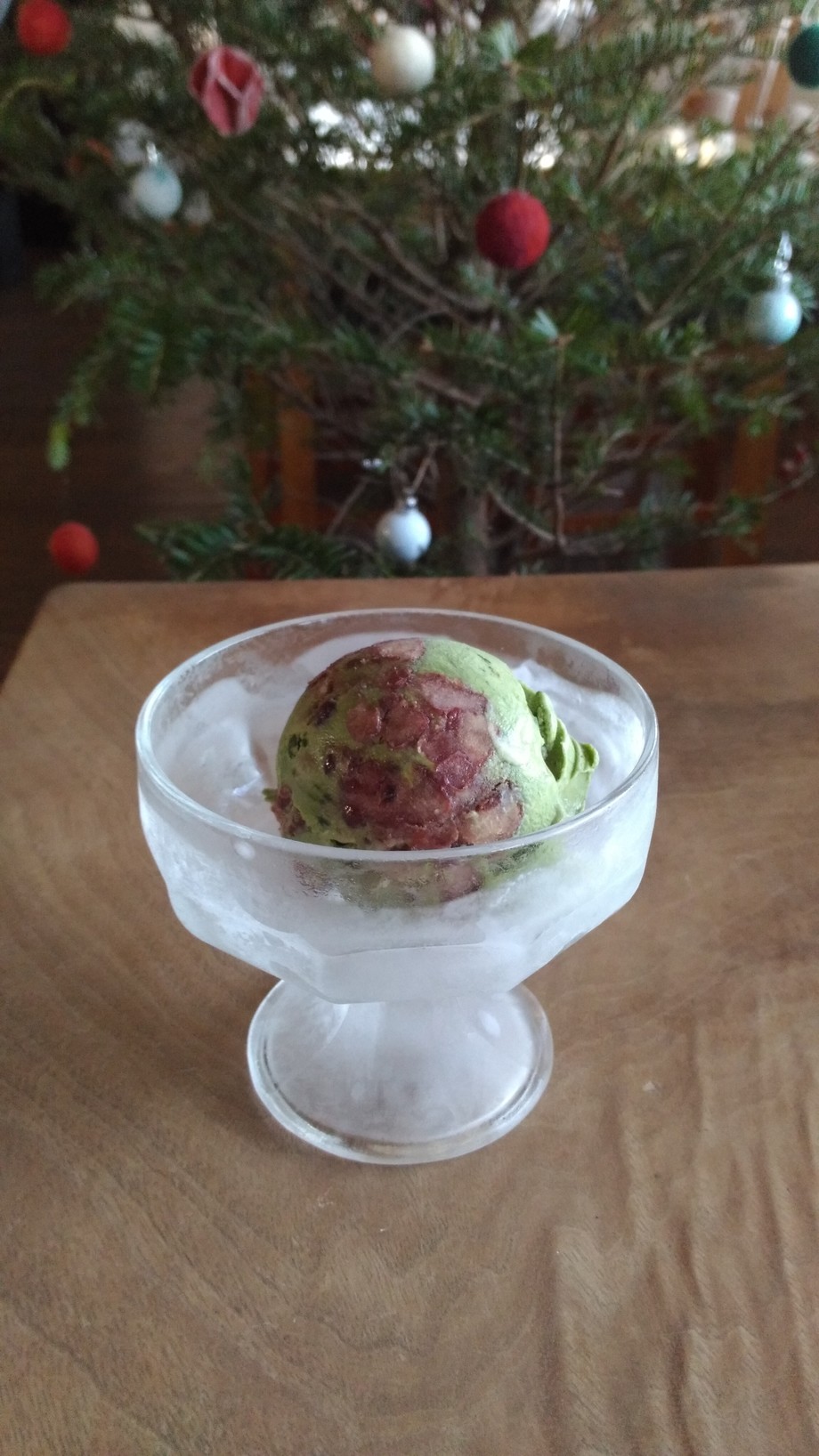 手作りアイス。