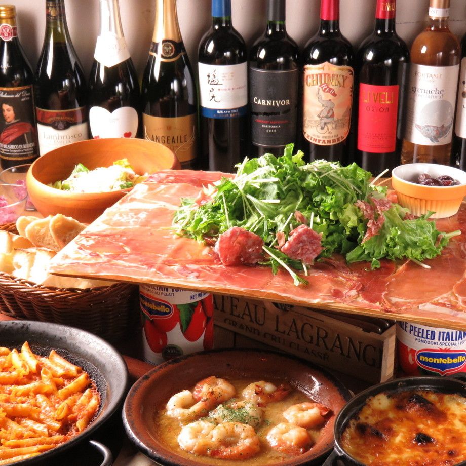 お料理７品 2 5時間飲み放題付 ワインの酒場 Di Punto渋谷駅前店 ディプント しぶやえきまえてん のメニュー ワインバー