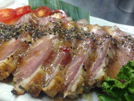 ホルモン焼き屋のローストポーク