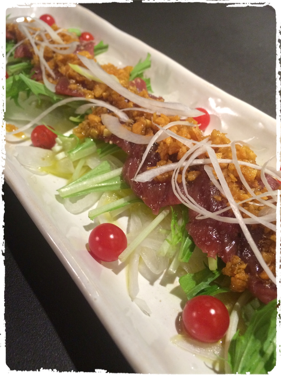 桜肉のカルパッチョ 精肉馬肉卸 折戸商会 中野新橋本店 せいにくばにくおろし おりとしょうかい なかのしんばしほんてん の写真 居酒屋