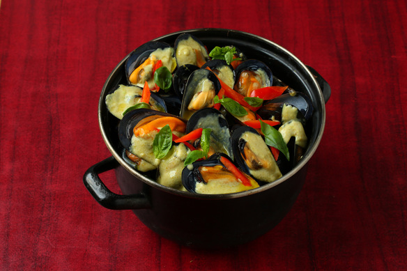 ムール＆フリット グリーンカレー