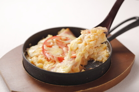 明太子とじゃがいものチーズ焼き 580円(税別)