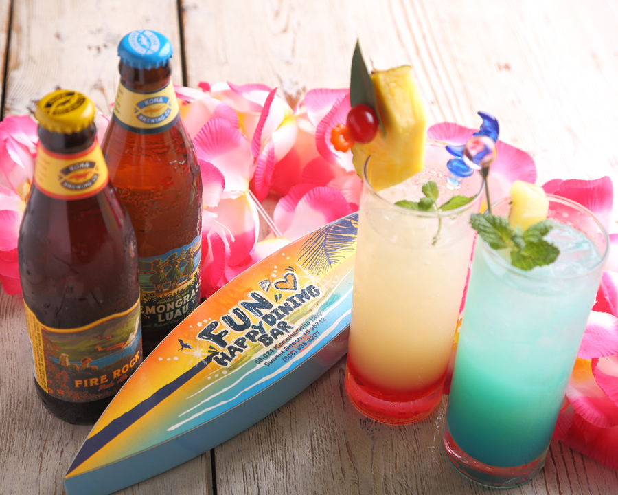 南国カクテルと世界各国のビールは常時１０種以上 おいしいピザが食べられるお店fun横浜店 ふぁん の写真 ダイニングバー