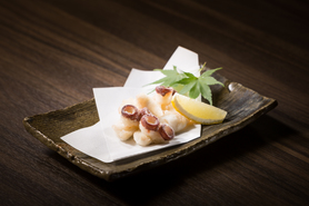 生タコから揚げ