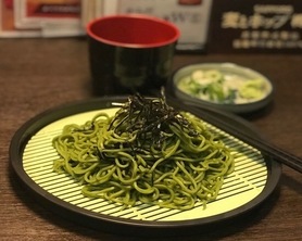 京都宇治抹茶ざるそば