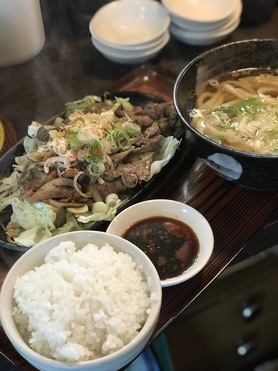 ラム鉄板焼きセット!