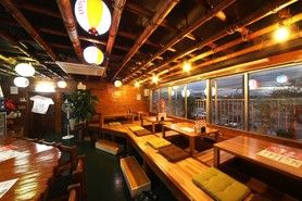 貸切利用も20名様以上から承ります!(飲み放題のコースのご予約のみ) ゆったり掘りごたつ席で35名様まで収容可能!