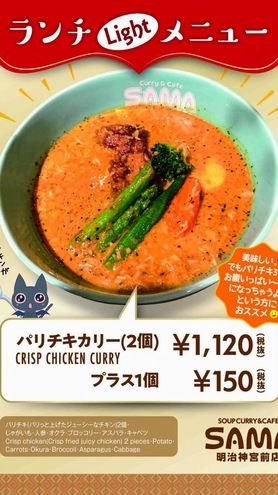 パリチキLightカリー