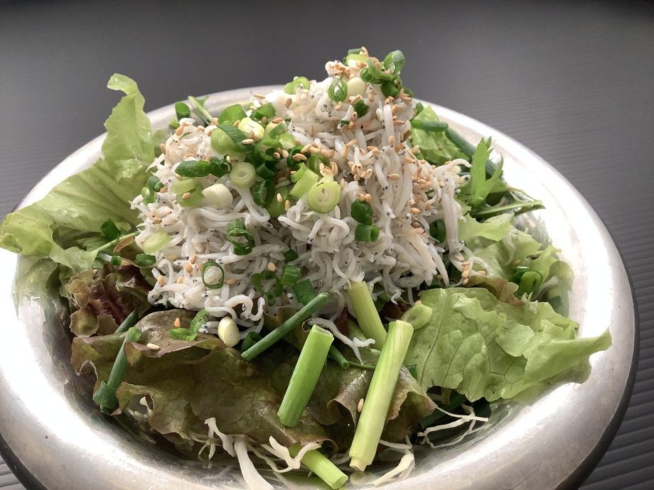 しらすサラダ さかなや千本一 さかなやせんぼんいち の写真 日本料理