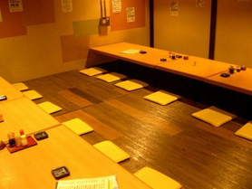 40名まで入れる掘りごたつ部屋