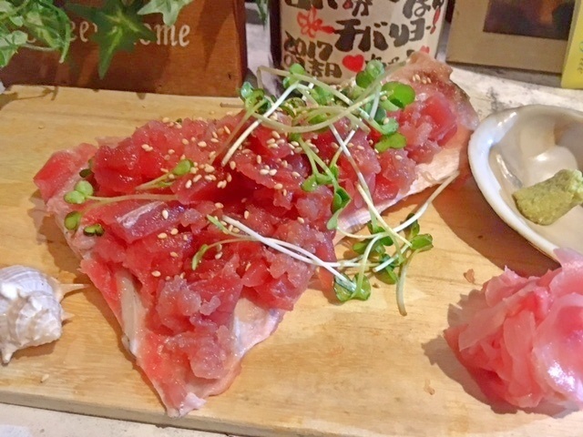 綱島でgotoeat 1mもの巨大な中落ちマグロが驚きの価格 まぐろ食堂 でマグロ三昧 Favy ファビー