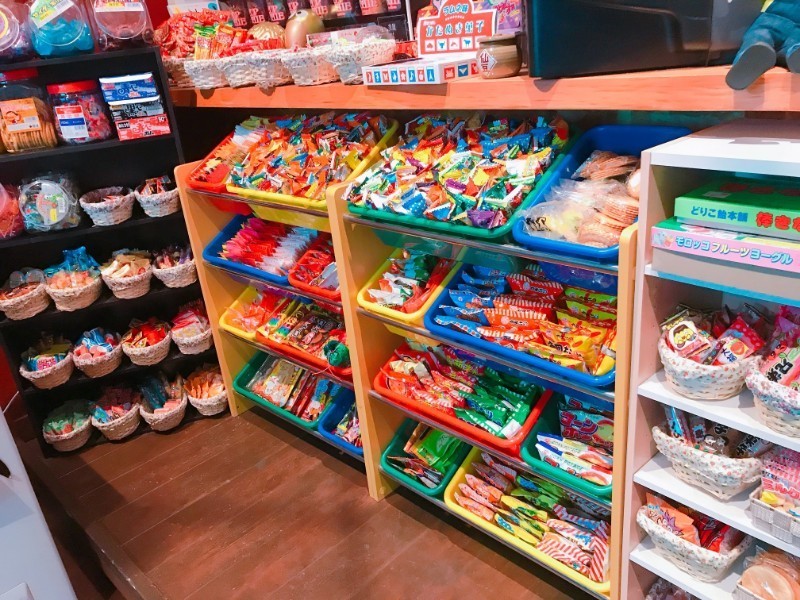 懐かしい駄菓子屋風冷蔵庫