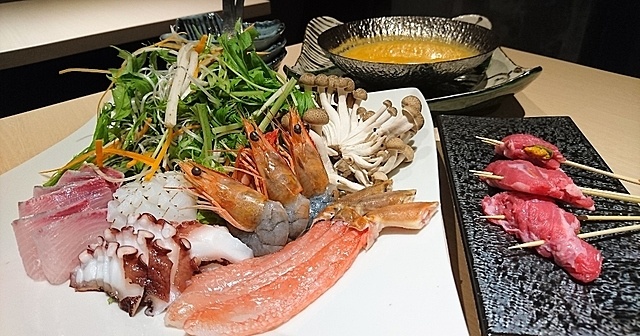 最後の1滴まで味わいたい!カニ、エビ、ブリを濃厚な雲丹しゃぶで!鷺沼の居酒屋『遊家』