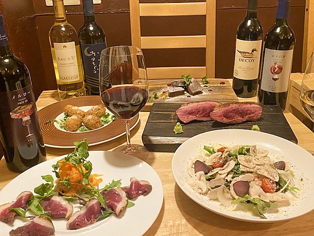 【上野】希少なあいち鴨のコースが3,000円!肉厚ジューシーなロースは必食『鴨一ワイン酒場SUN』
