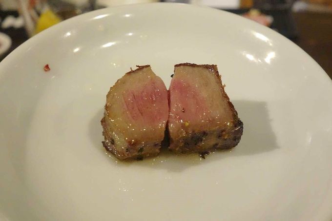六本木のおすすめ焼肉店「ニクアザブ 六本木店」の「タン元」