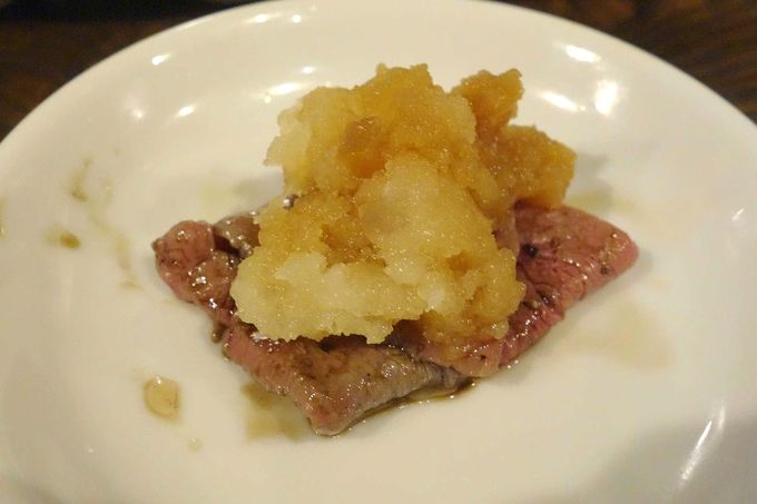 六本木のおすすめ焼肉店「ニクアザブ 六本木店」の「シンシン」