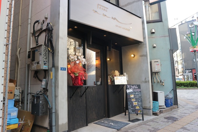 恵比寿のそうめん専門店『そそそ』の外観