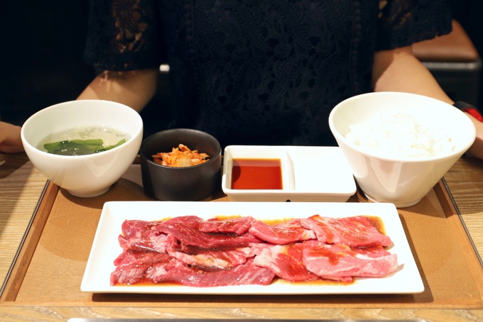 焼肉ライクのセット