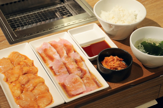 焼肉ライクのセット
