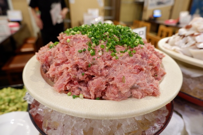 浅草橋「たいこ茶屋」のデカ盛りネギトロ