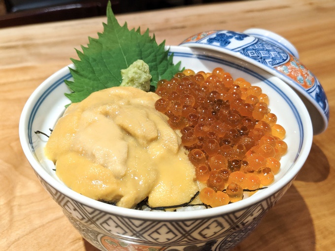 ウニ 生ウニ 柏駅 うに屋 うにいくら丼