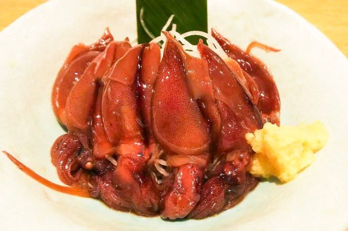 はなの舞 西新井西口店 ホタルイカの沖漬け