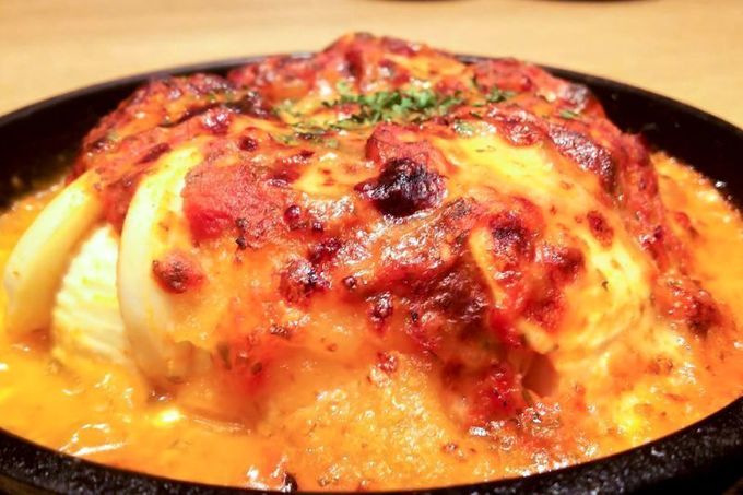 はなの舞 西新井西口店 豆冨のふわふわチーズ焼き