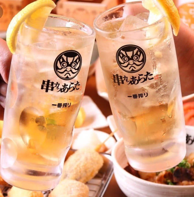 『串カツあらた』の「ハイボール」