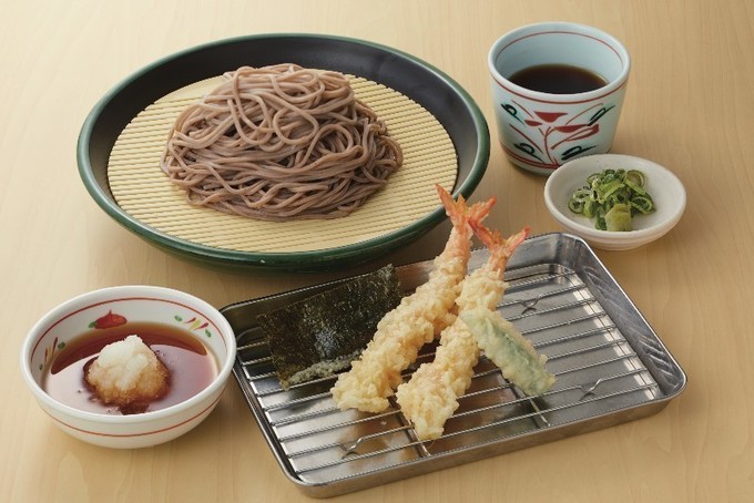 『天丼・天ぷら本舗 さん天』海老天ざるそば