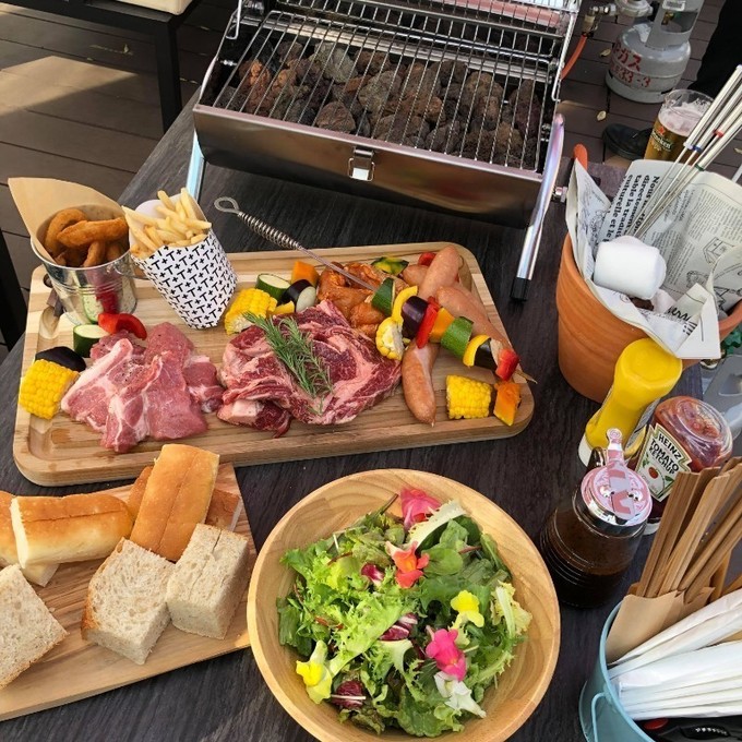 『PLUS TOKYO』BBQプレート