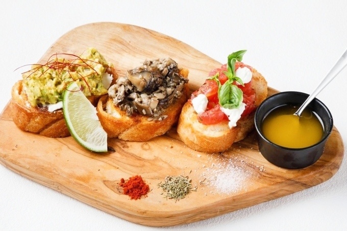 『FARMS by GOOD MUNCHIES』の「TODAYS BRUSCHETTA」