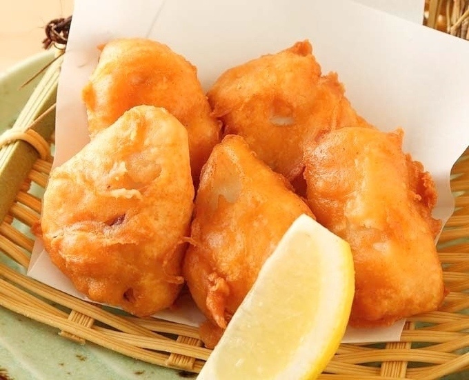 『北海道 増毛漁港 遠藤水産 新宿西口パレット店』の「たこザンギ」