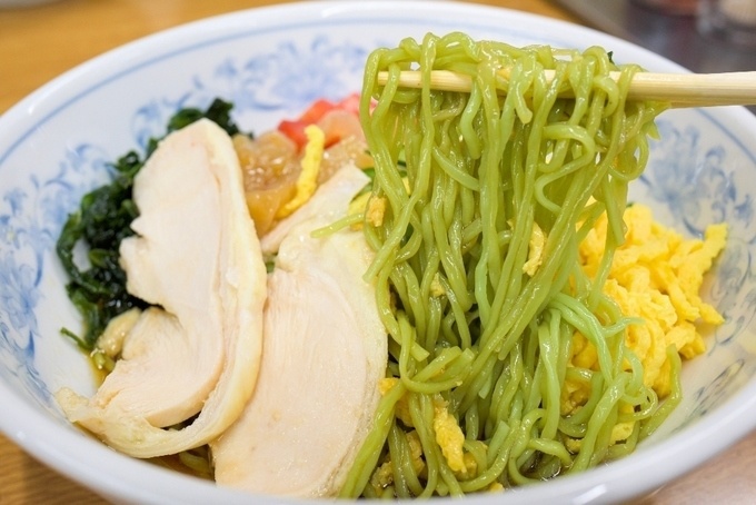 『福しん』の夏メニュー「冷やし中華(醤油タレ)」