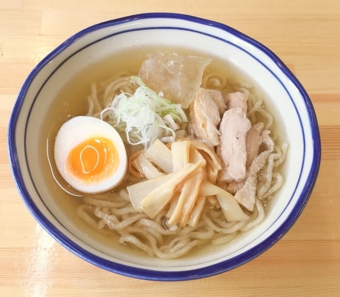 『麺 吉賞』の「(冷)鶏だしらーめん」