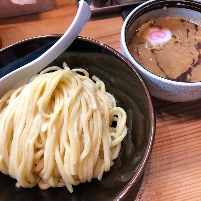 『銀座 朧月(おぼろづき)』「特製つけ麺」
