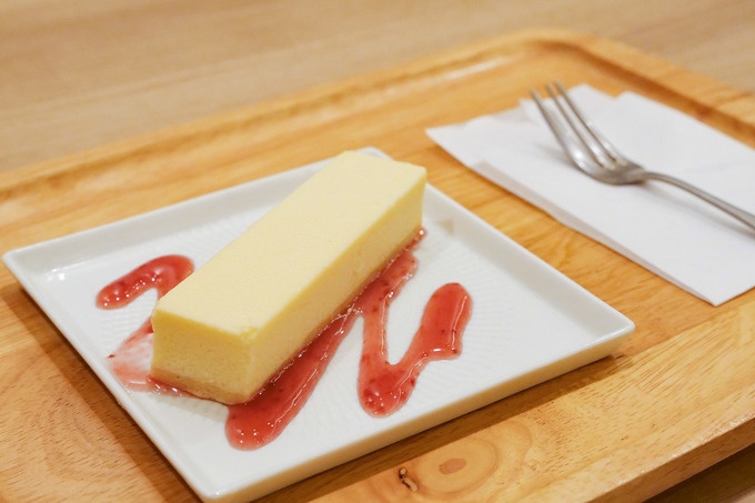 『花旬庵』十勝フェアのチーズケーキ