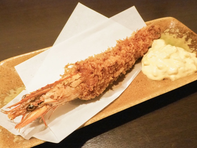 『居酒屋 一休』の「大海老フライ」