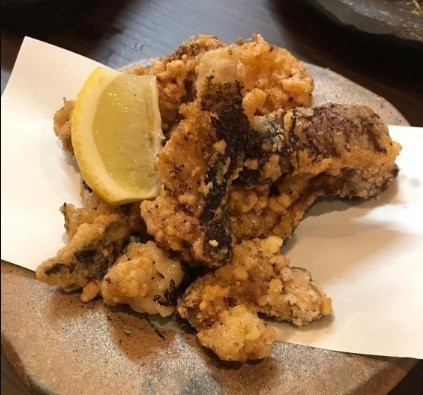 『土佐盛り 魚っと』ウツボ唐揚げ