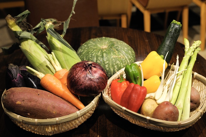 『旬菜居酒屋 Aji菜』の野菜