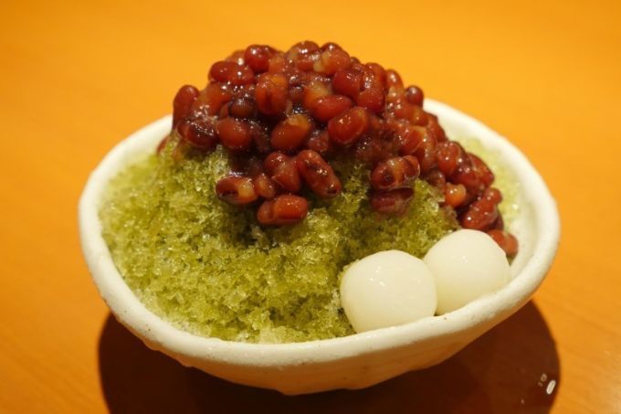 『和食さと』の「宇治金時」
